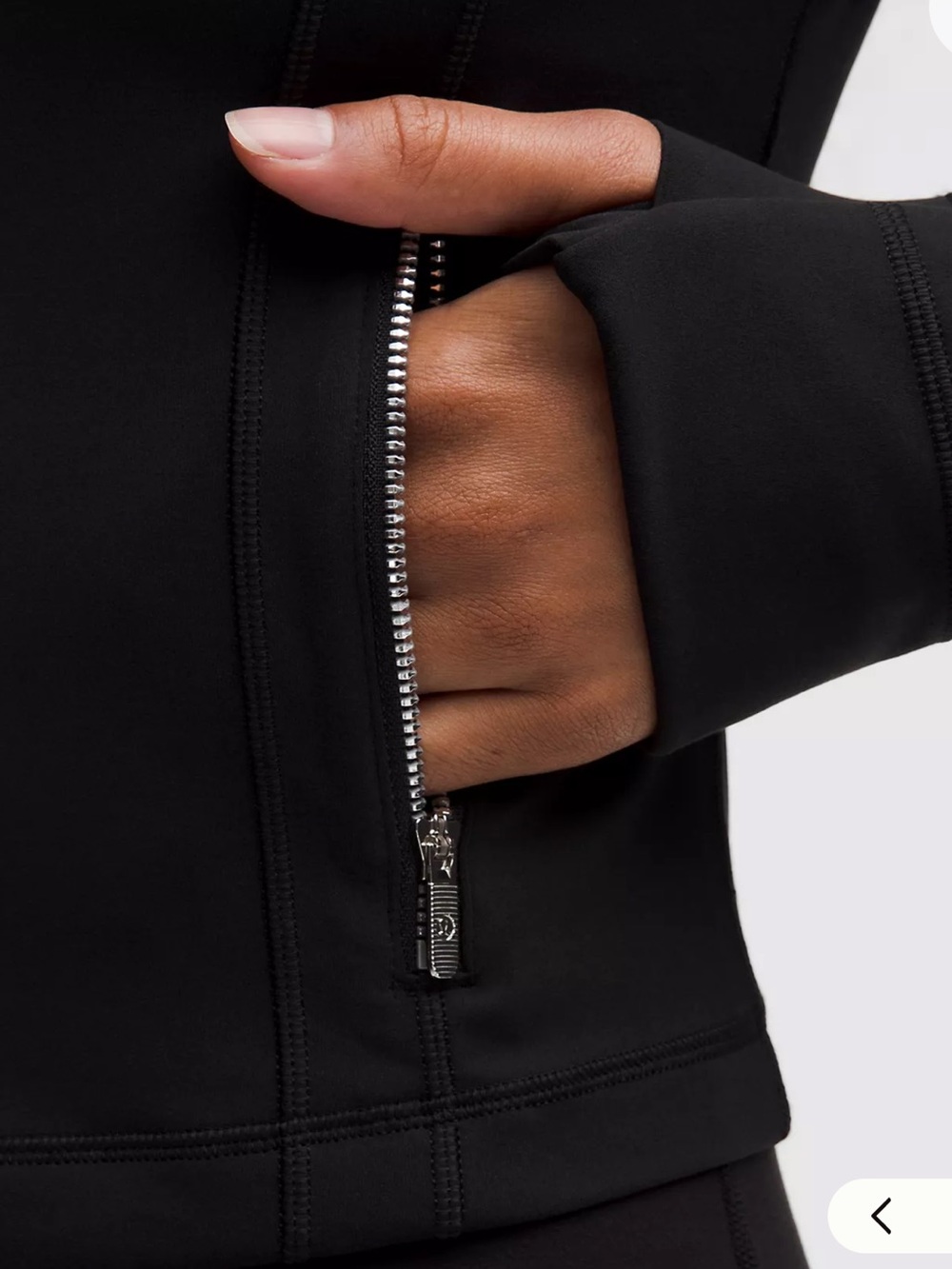Define Cropped Jacket
Nulu-black and mirror silver Size 2 - Picture 3 of 7